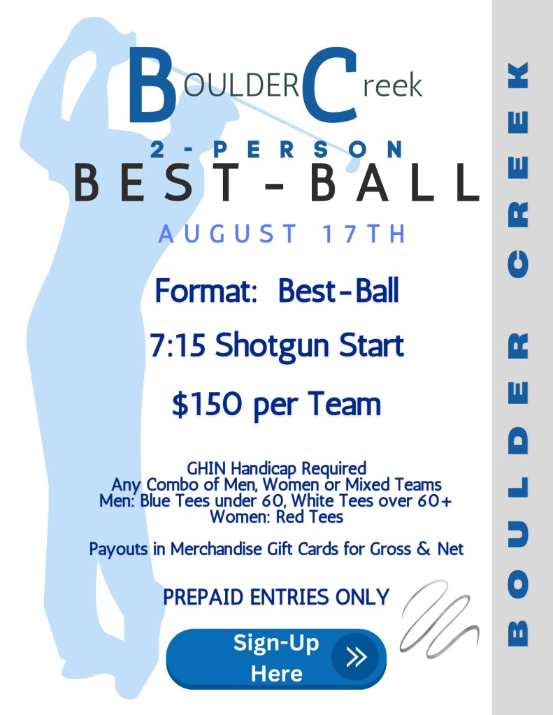 Boulder Creek Events Boulder City Golf Boulder Creek Events Boulder City Golf