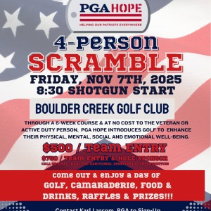 2025 THE HOPE SCRAMBLE TEAM ENTRY